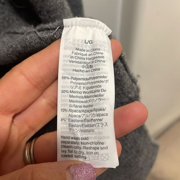 𝅺Madewell woman’s grey open cardigan - Picture 5 of 9